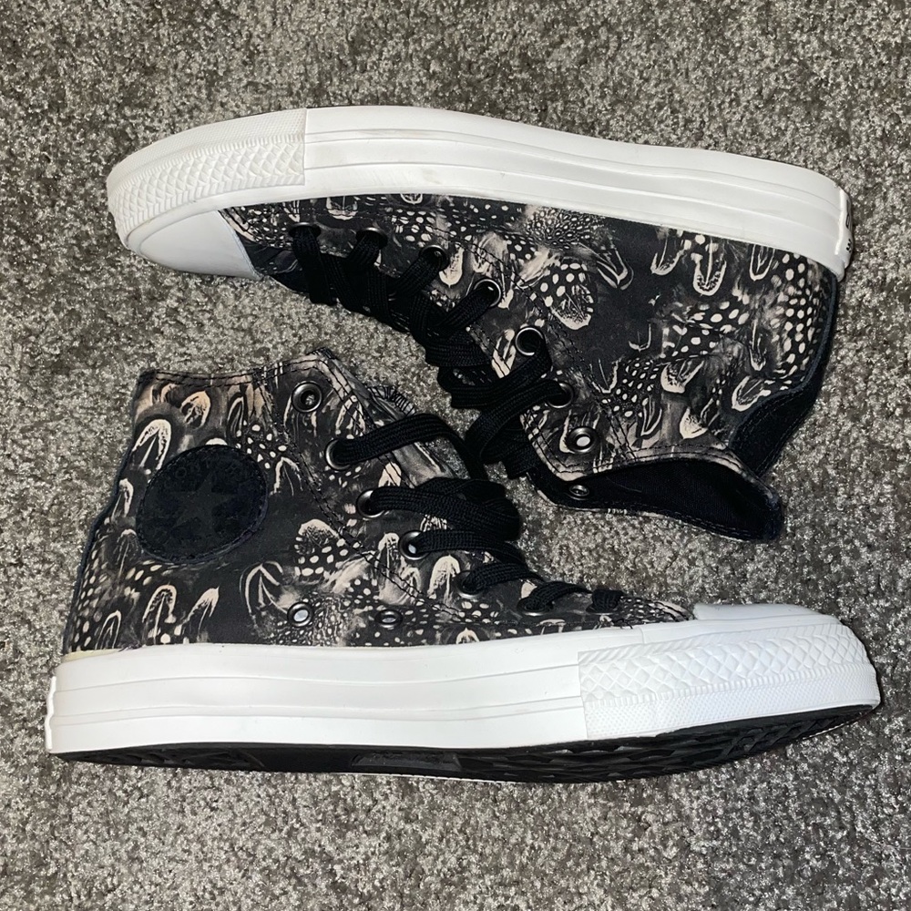 Converse Patterned High Top Sneakers